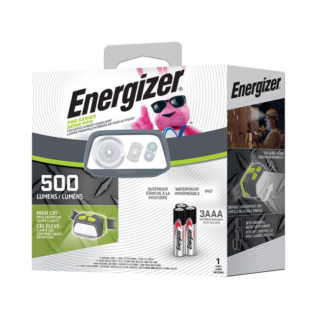 Energizer Pro Series Head Lamp 500 Lumens