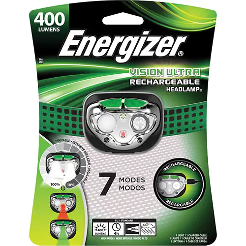 Energizer Vision Ultra HD Rechargeable Headlamp