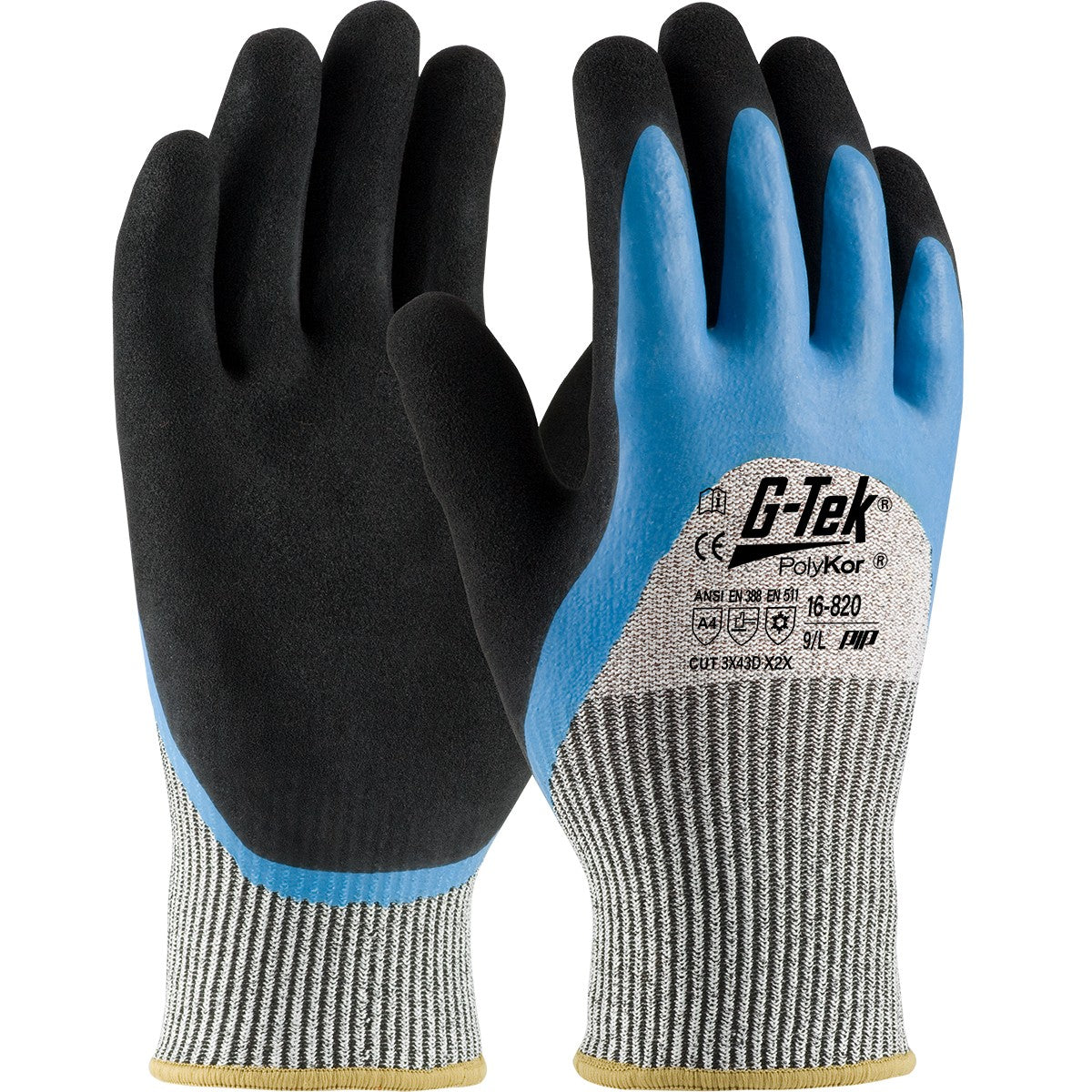 GTek Double Dip Cut A4 Winter Glove - Dozen