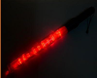 16" Traffic Wand Bright LED Lights