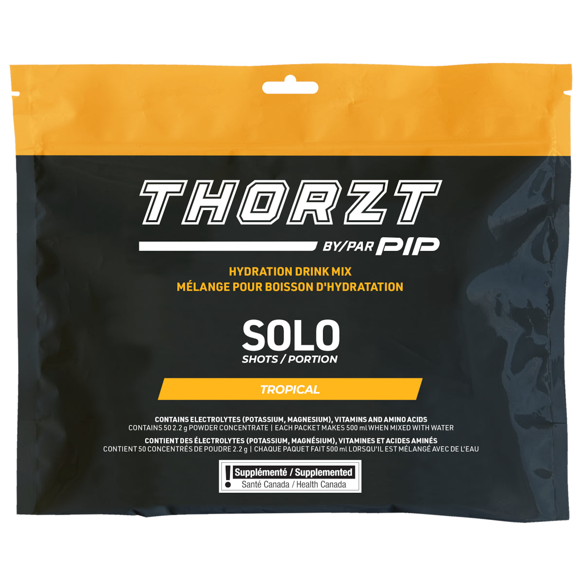 THORZT Sugar Free Solo Shots - Jobsite and Industrial Hydration Packets 50 per bag