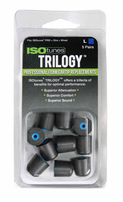 IsoTunes Trillogy Replacement Foam Ear Tips