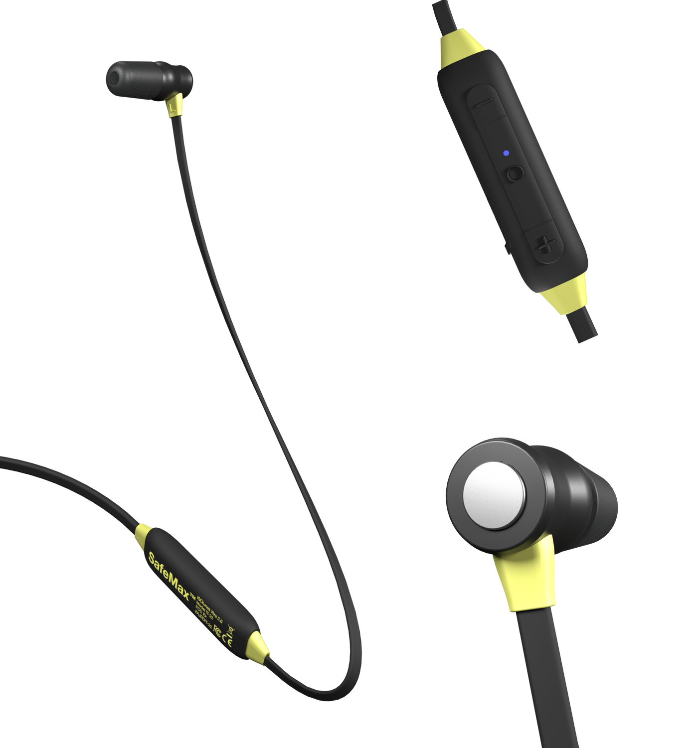 Wired Isotunes Xtra 2.0 Yellow and Black