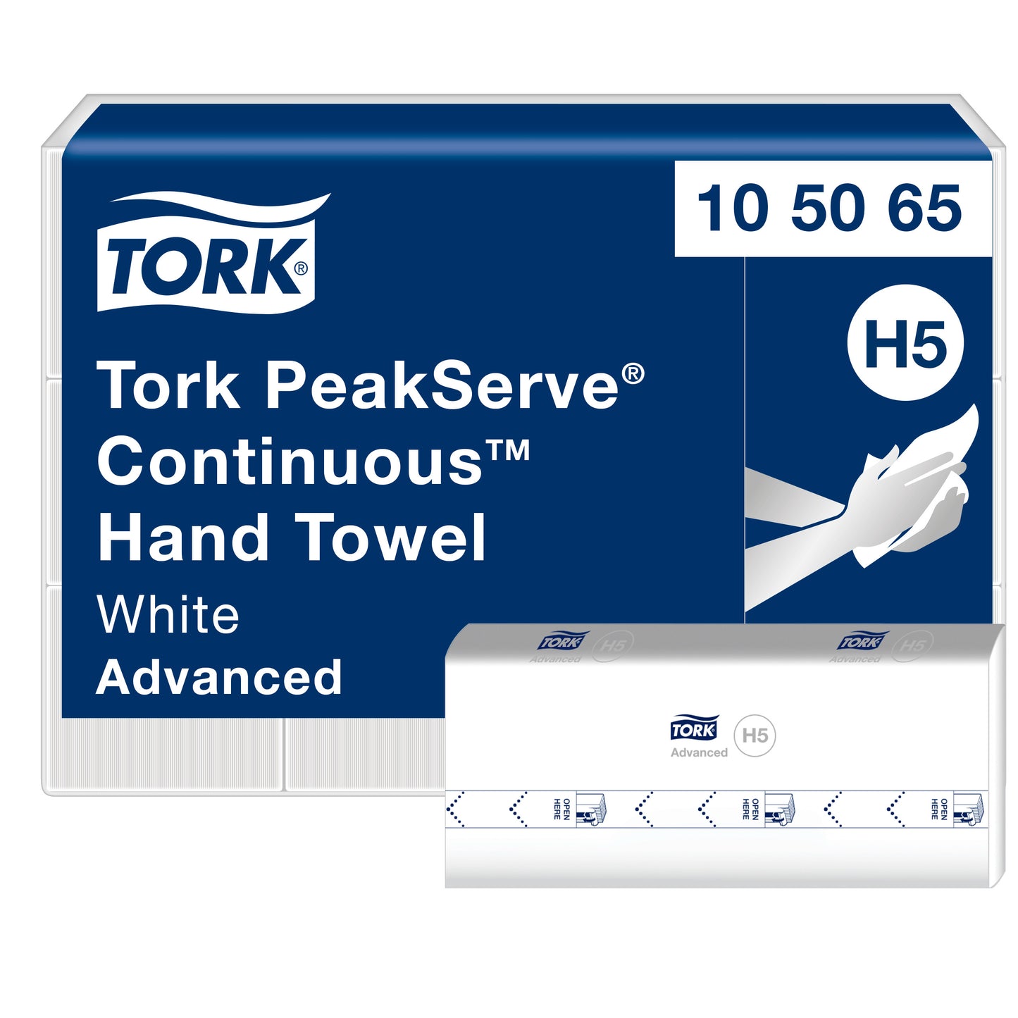 Tork PeakServe® Continuous™ Hand Towel White H5