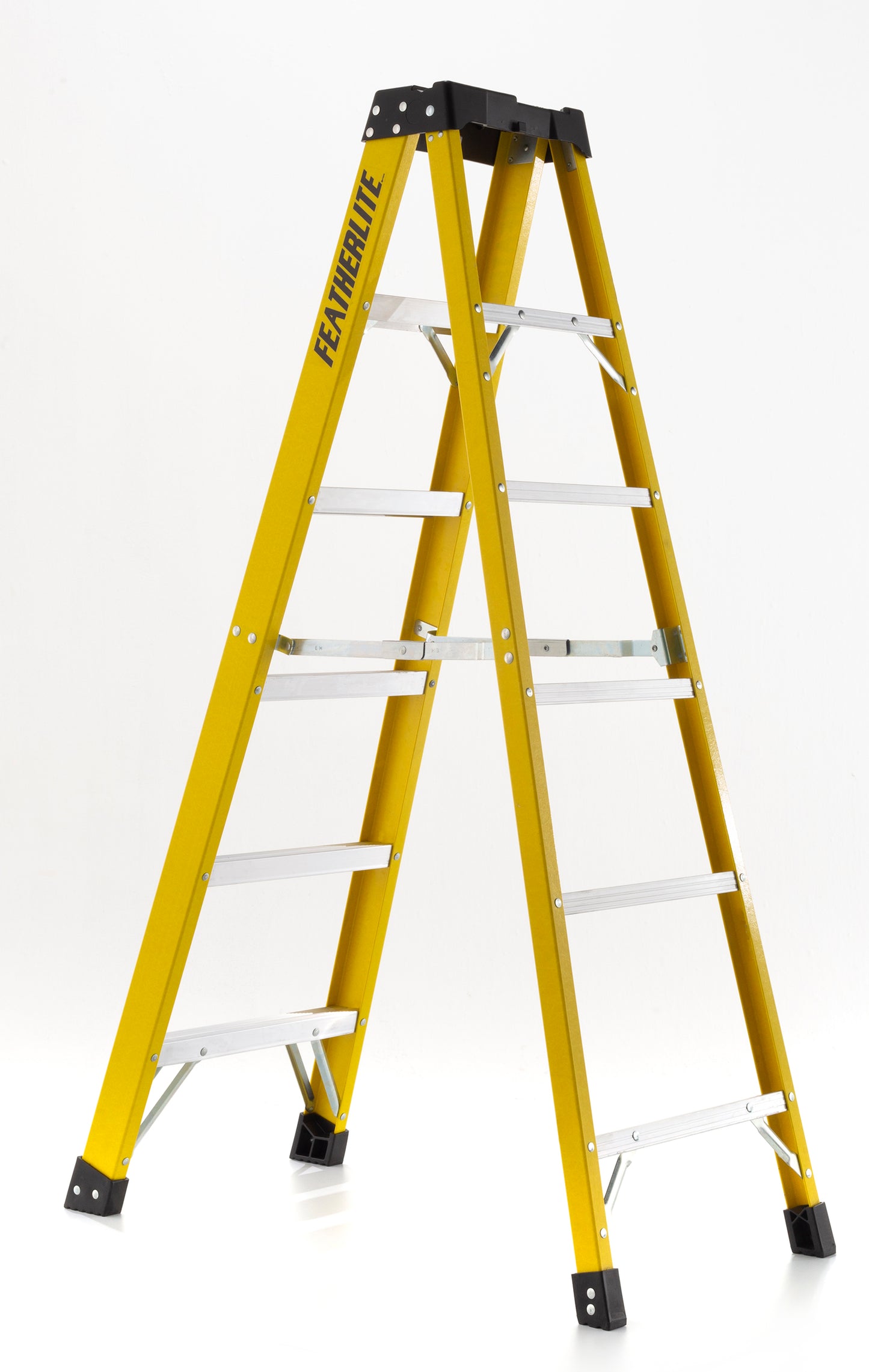 6' Fiberglass Stepladder Type A 300lbs Rated