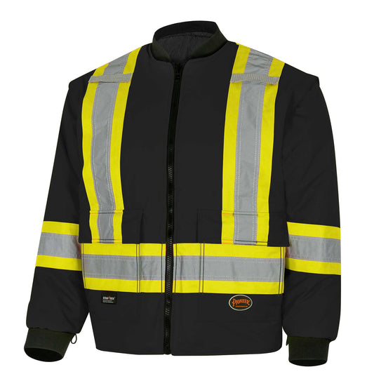 Waterproof Safety Jackets 450D Oxford Polyester