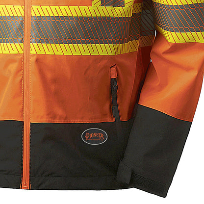 Hi-Vis Softshell Waterproof/Breathable Premium Safety Jackets