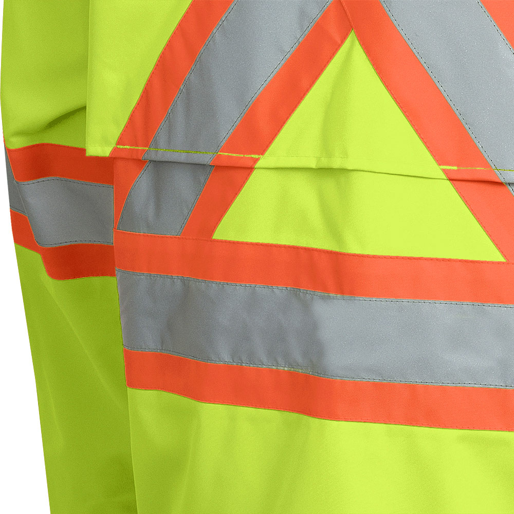 Waterproof Safety Jackets - "The Rock  " - PU Coated 300D Oxford Polyester