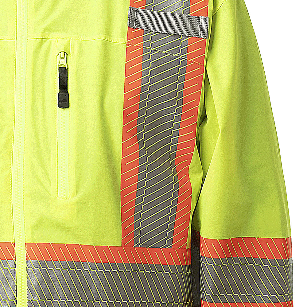 Hi-Vis Softshell Waterproof/Breathable Premium Safety Jackets