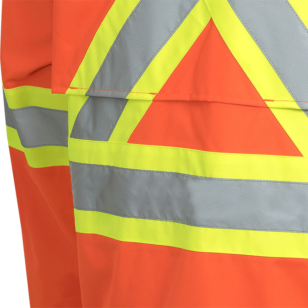 Waterproof Safety Jackets - "The Rock  " - PU Coated 300D Oxford Polyester