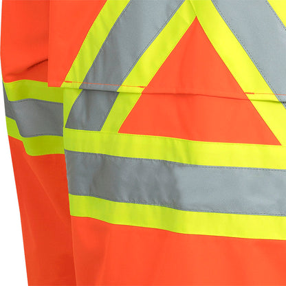 Waterproof Safety Jackets - "The Rock  " - PU Coated 300D Oxford Polyester