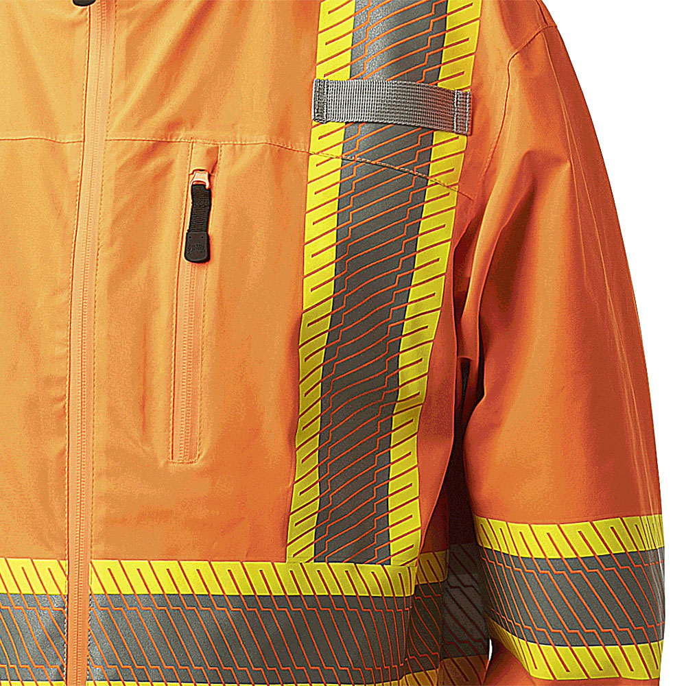 Hi-Vis Softshell Waterproof/Breathable Premium Safety Jackets