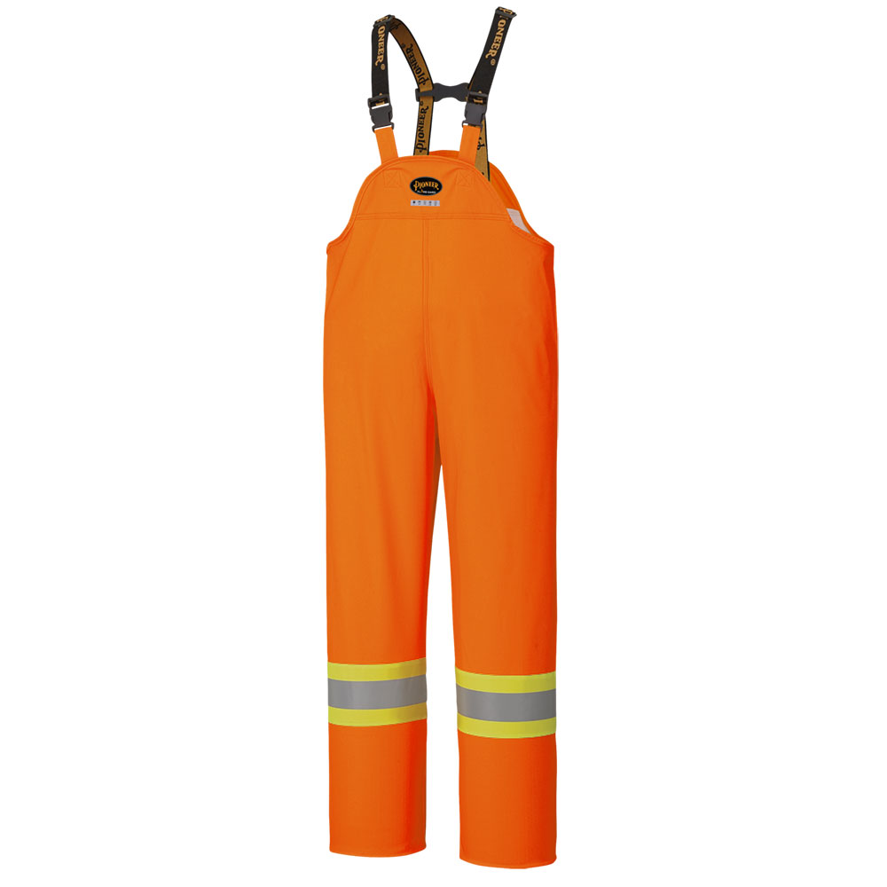 High Visibility FR Bib Overalls - Waterproof Stretch Pants