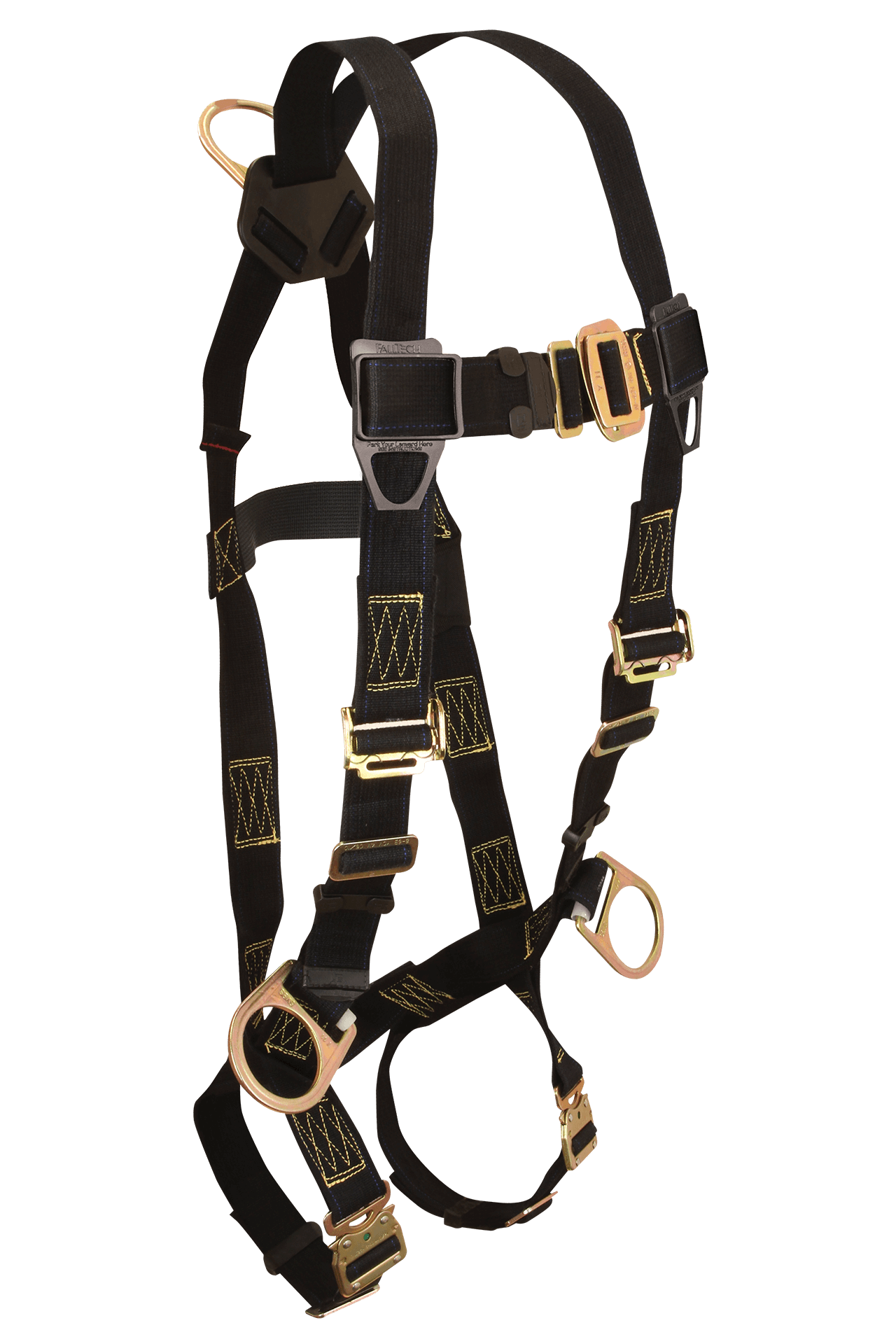 Generic Half Body Harness Safety Rock Climbing Outdoor Fall Protection  Black