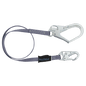 3' Web Restraint Lanyard, Fixed-length with Steel Connectors