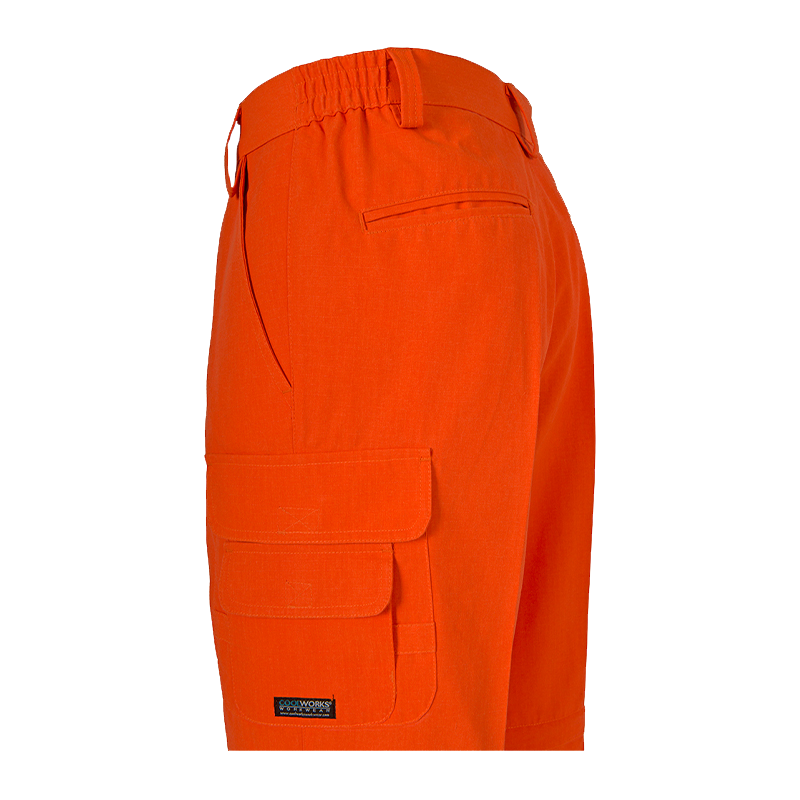 Coolworks Ventilated High Visibility Workpants, with 4" Reflective Tape - Orange