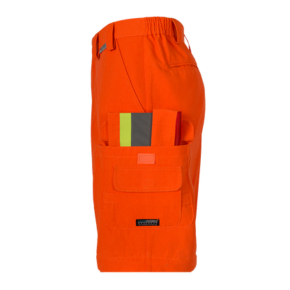 Coolworks Ventilated High Visibility Workpants, with 4" Reflective Tape - Orange