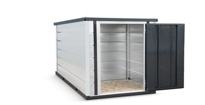 Flat Pack Jobsite Container by ArmorGard-Forma-Stor