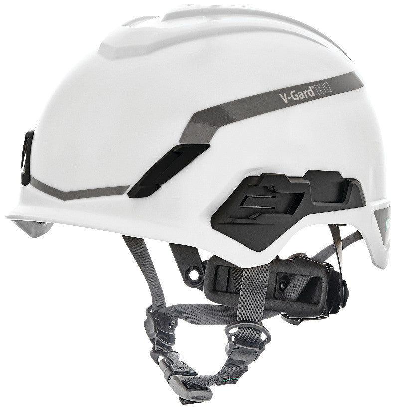 V-Gard H1 Safety Helmet, with 3-point PIV Fas-Trac Suspension