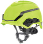 V-Gard H1 Safety Helmet, with 3-point PIV Fas-Trac Suspension