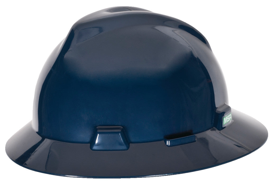 MSA Hard Hat V Gard Fas Trac Green 475370