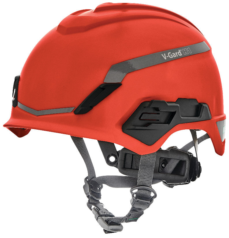 V-Gard H1 Safety Helmet, with 3-point PIV Fas-Trac Suspension